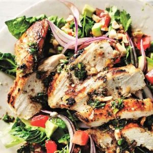 Greek Roasted Chicken Salad
